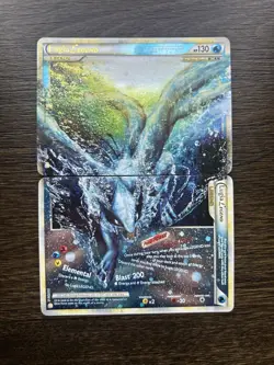 Pokemon TCG Lugia Legend 113 & 114/123 HG SS Holo Rare Both Halves Cards Set NM - Image 1