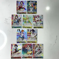 BanG Dream Girls Party 2022 Lot of 10 Premium Weiss Schwarz Cards - Image 1