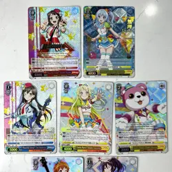 BanG Dream Girls Party 2022 Lot of 10 Premium Weiss Schwarz Cards - Image 2