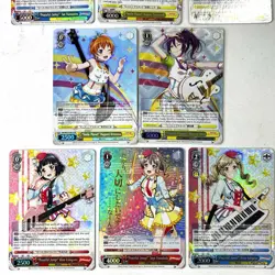 BanG Dream Girls Party 2022 Lot of 10 Premium Weiss Schwarz Cards - Image 3