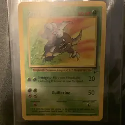 Pokemon Pinsir Base Set 2 29/130 Rare 60 HP Regular English TCG Card - Image 1