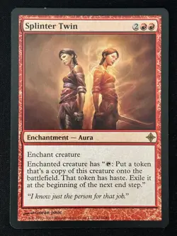 1x MTG Splinter Twin - Rise of the Eldrazi (ROE) #165 - Magic the Gathering - Image 3