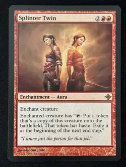 1x MTG Splinter Twin - Rise of the Eldrazi (ROE) #165 - Magic the Gathering - Image 5