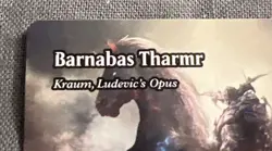 Barnabas Tharmr Kraum, Ludevic's Opus Showcase 56 Regular MTG Final Fantasy NM - Image 3