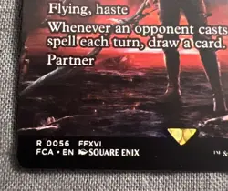 Barnabas Tharmr Kraum, Ludevic's Opus Showcase 56 Regular MTG Final Fantasy NM - Image 5