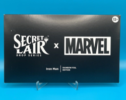 MTG Secret Lair x Marvel's Iron Man Rainbow Foil Edition - Factory Sealed - Image 1
