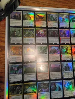 Magic: the Gathering - War of the Spark uncut foil rare / mythic sheet (English) - Image 2