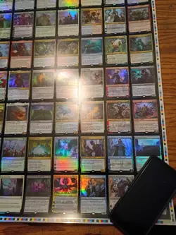 Magic: the Gathering - War of the Spark uncut foil rare / mythic sheet (English) - Image 5