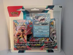 Paradox Rift Triple Blister Pack 3 Booster Packs for Pokemon TCG, New Sealed - Image 1