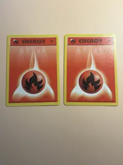 Vintage Pokemon TCG Base Set 1st Edition Shadowless WoTC Energy Lot - Image 2