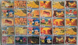 1998 Topps Vintage Pokemon Pikachu's Vacation Holos & Regular (30 Card Lot) - Image 1