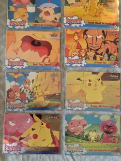 1998 Topps Vintage Pokemon Pikachu's Vacation Holos & Regular (30 Card Lot) - Image 2