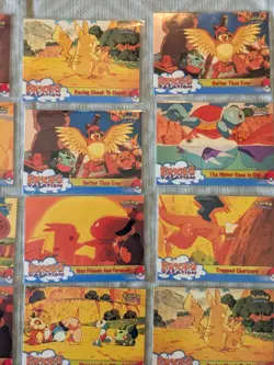 1998 Topps Vintage Pokemon Pikachu's Vacation Holos & Regular (30 Card Lot) - Image 5