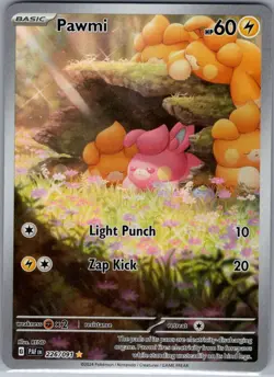 Pawmi 226/091 SV: Paldean Fates - Pokemon Card - NM - Image 1