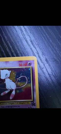 Mew 9 Black Star Promo 2000 Holo Rare Pokemon TCG Card - Image 5