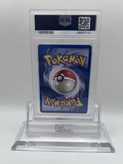 2000 Pokemon Game Gyarados 007/130 Base Set 2 Holo PSA 5 - Image 2