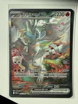 Pokemon TCG Reshiram EX 166/086 English Sir White Flare (NM) - Image 1