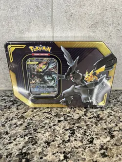 Pokemon Tag Team Pikachu Zekrom GX Tin Sealed - Image 1