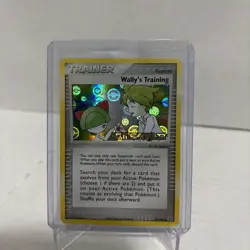 Wally's Training Reverse Holo Stamped 85/106 - Pokemon EX Emerald Near Mint NM - Image 1