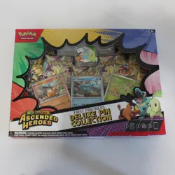 Pokemon Ascended Heroes First Partner Deluxe Pin Collection Sealed New - Image 1