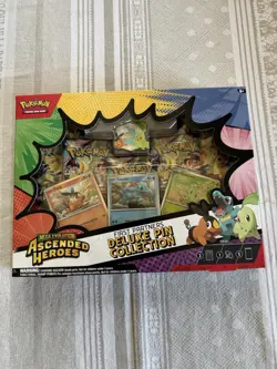 Pokemon Mega Evolutions Ascended Heroes First Partner Deluxe Pin Collection New - Image 1