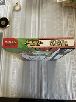 Pokemon Mega Evolutions Ascended Heroes First Partner Deluxe Pin Collection New - Image 4