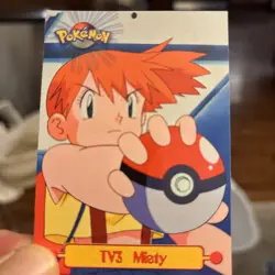 Vintage Misty Tv3 1999 Pokemon - Topps Series 1 - TV Animation Edition - Image 1
