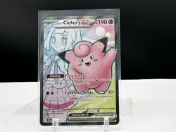 Lillie’s Clefairy EX 173/159 Full Art Pokemon Journey Together - Image 1
