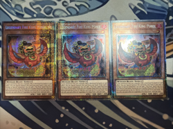 Yugioh Legendary Fire King Ponix Starlight Rare MP25-EN048 x3 Near Mint - Image 1