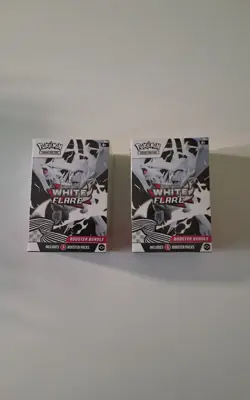 2 X Pokemon TCG: Scarlet & Violet White Flare Booster Bundle Factory Sealed - Image 1
