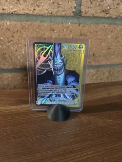 Gecko Moria Leader Alt Art OP14-080 THE AZURE SEA'S SEVEN One Piece TCG English - Image 1