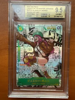 Jewelry Bonney Manga OP12-118 One Piece - Legacy Of The Master - BGS 9.5 - Image 1