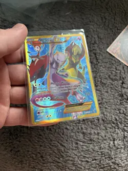 Mewtwo EX (163/162) XY BREAKthrough Full Art Secret Rare Pokemon Card HP - Image 2