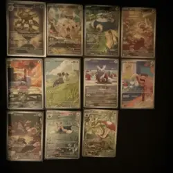 Pokemon TCG Full Art Alakazam Pachirisu Skwovet 11 Cards English/ Jap Snorlax - Image 2
