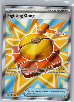 Fighting Gong 168/132 ME01: Mega Evolution - Pokemon Card - NM - Image 1