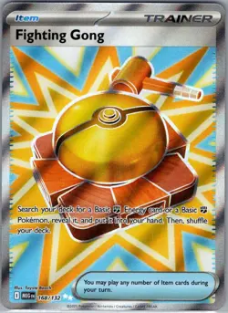 Fighting Gong 168/132 ME01: Mega Evolution - Pokemon Card - NM - Image 1