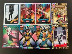 Marvel Topps Chrome 2025 Set Of Cards From Two Booster Boxes NM * Sold As Set * - Image 5