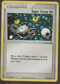 Pokemon Card - Super Scoop Up FireRed & LeafGreen 99/112 Reverse Holo - Image 1