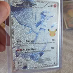 Pokemon Reshiram Holo 25th Anniversary 113/114 Card - 2011 English TCG - Image 2