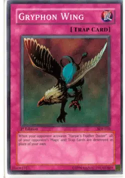 Gryphon Wing - SDP-050 - Super Rare - 1st Edition NM Yugioh Starter Deck Cards - Image 1