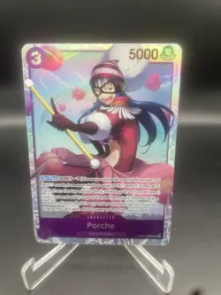 Porche OP07-072 SR – One Piece Card Game 500 Years in the Future NM - Image 1