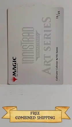 Cultivator Colossus Art Card (Gold-Stamped Signature) Art Series: Innistrad... - Image 2