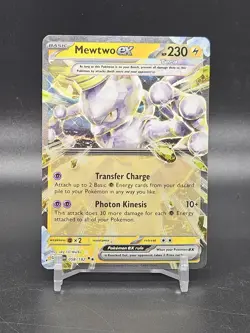 Mewtwo ex - 058/182 - Double Rare - Paradox Rift - Pokemon Card - NM/M - Image 1