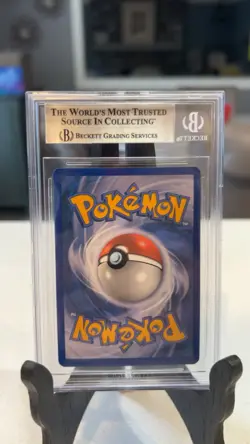 Deoxys EX Team Plasma Full Art Holo Card 111/116 BGS 9 PSA CGC - Image 2