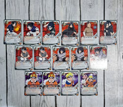 Naruto Cards 1st Edition Lot of 15 Naruto Uchiha Inuzuka - Image 1