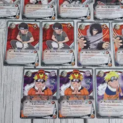 Naruto Cards 1st Edition Lot of 15 Naruto Uchiha Inuzuka - Image 3