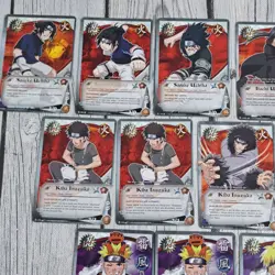 Naruto Cards 1st Edition Lot of 15 Naruto Uchiha Inuzuka - Image 4