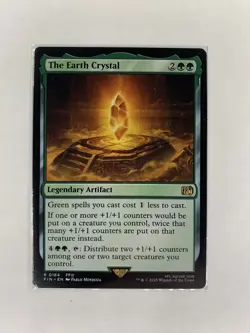 MTG The Earth Crystal NM-Mint Final Fantasy - Image 1