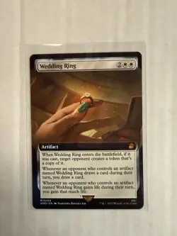 Wedding Ring NM EXTENDED ART MTG! UB Doctor Who - Image 1