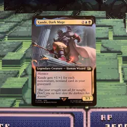 Xande, Dark Mage (Extended Art) | MTG Final Fantasy Foil | FIN 0516 (NM) - Image 1